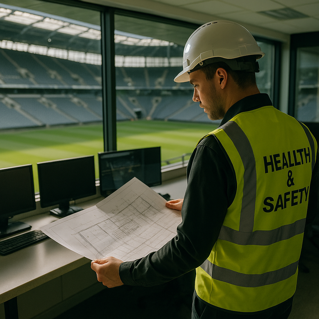 Health and safety planning focused on asbestos safety in sports venues